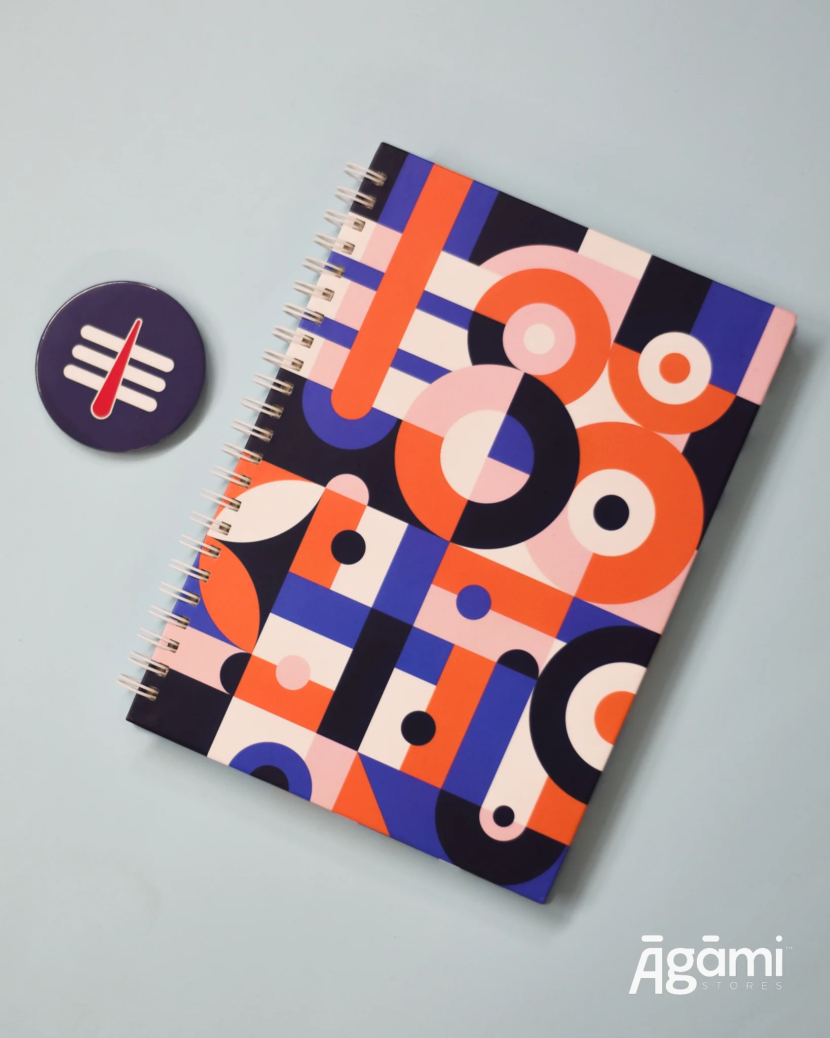 A5 Wiro Diary + Badge - Image 3