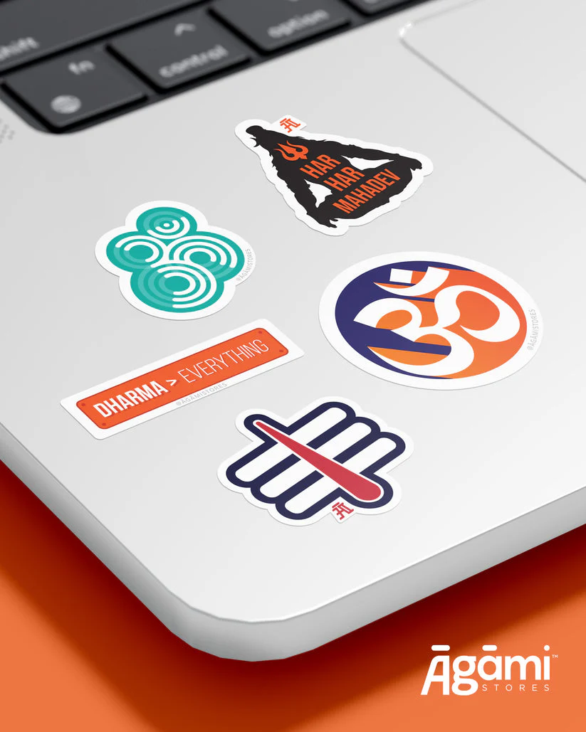 Bam Bam Bhole | Laptop & Mobile Stickers - Image 2