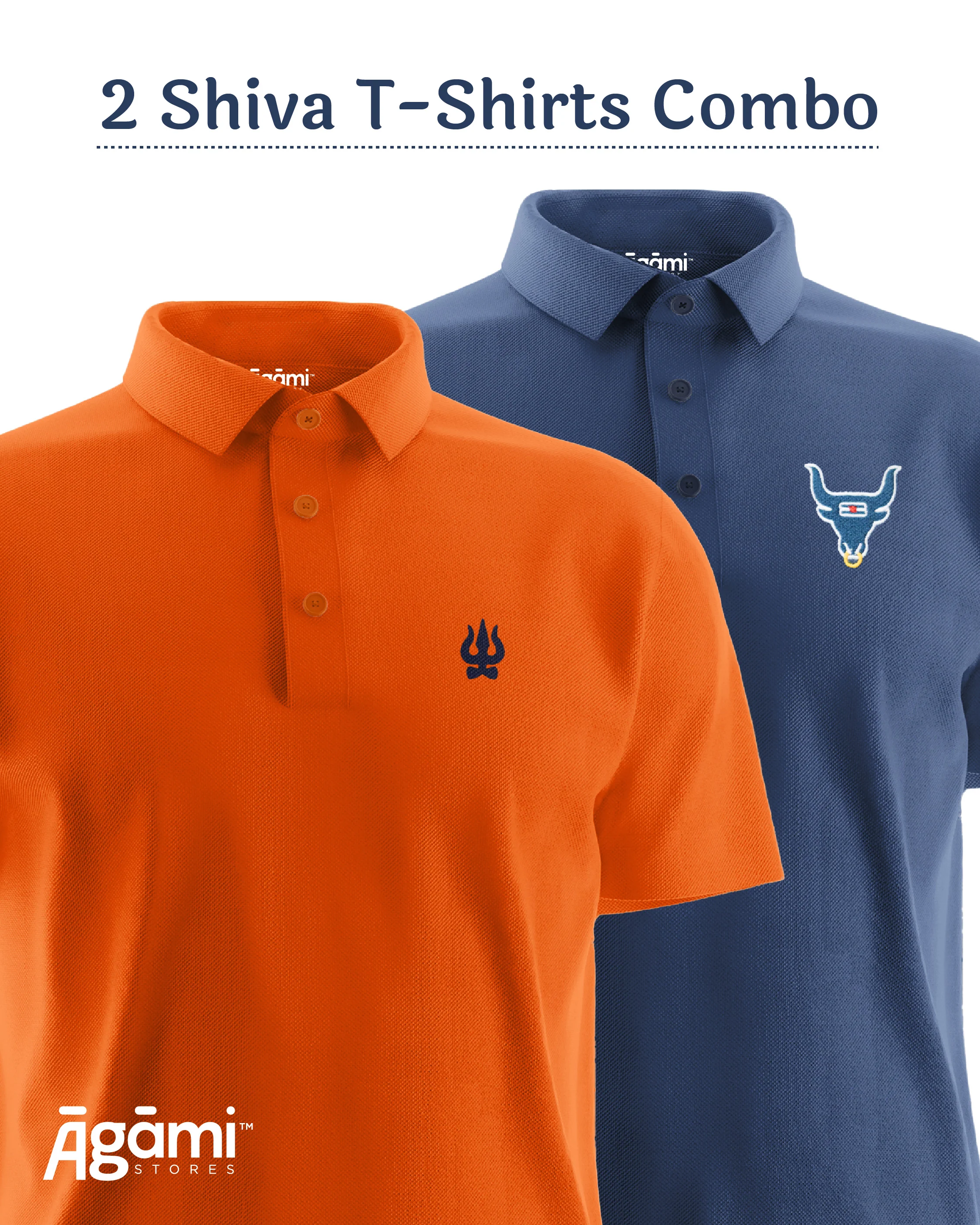 Combo Pack of 2 Polo Shiva Tshirts - Image 17