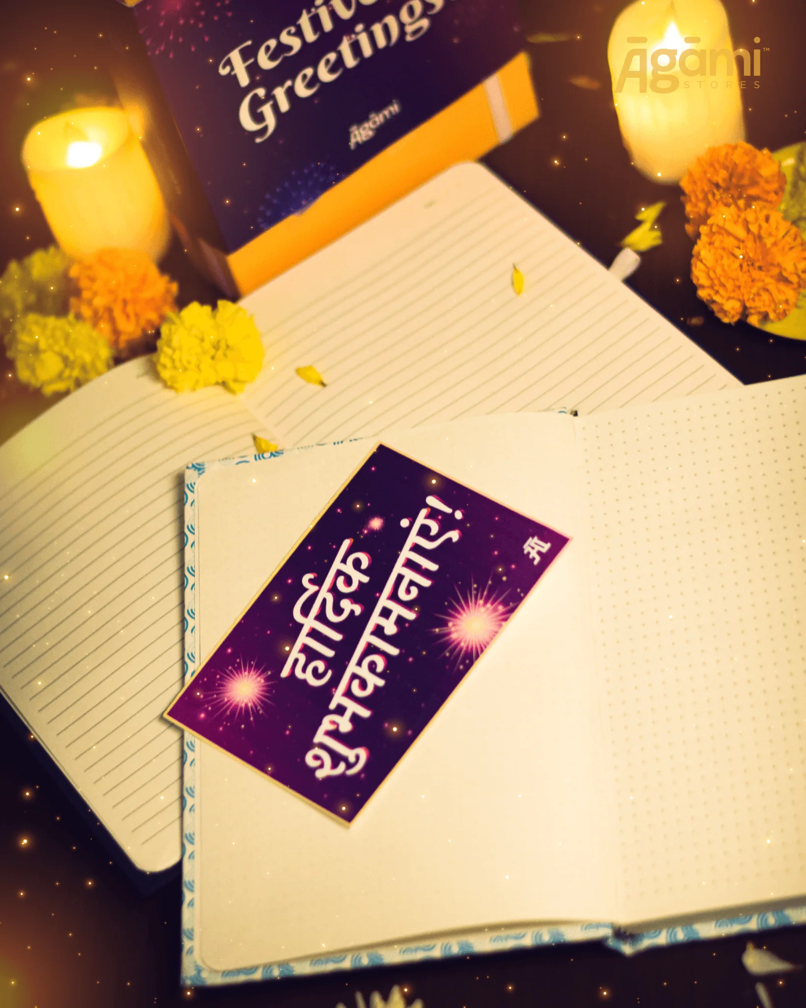 Festive Combo 3 | Journal + 3 Pin Badges - Image 4