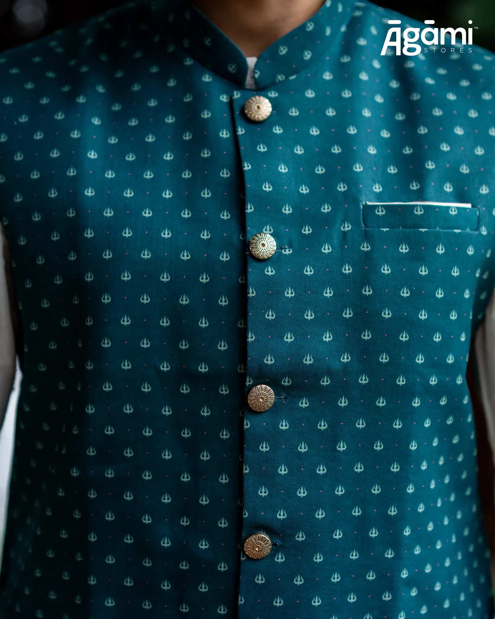 Green Trishul | Modi Jacket - Image 4