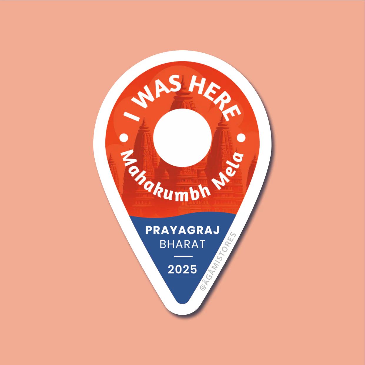 Mahakumbh 2025 | Laptop & Mobile Stickers