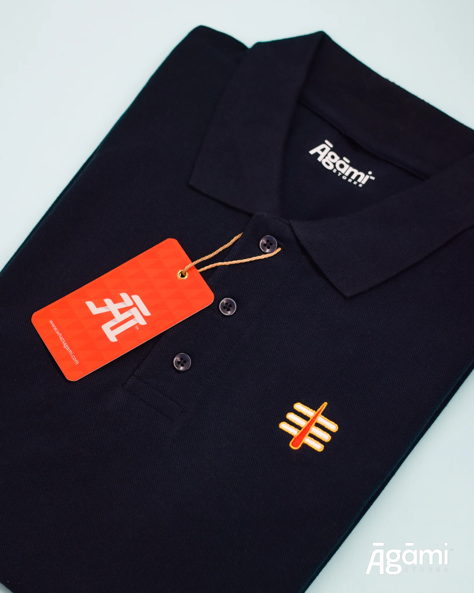 Mahakal Shiva Pack | Polo Neck T-shirt, Stickers & Badge - Image 4