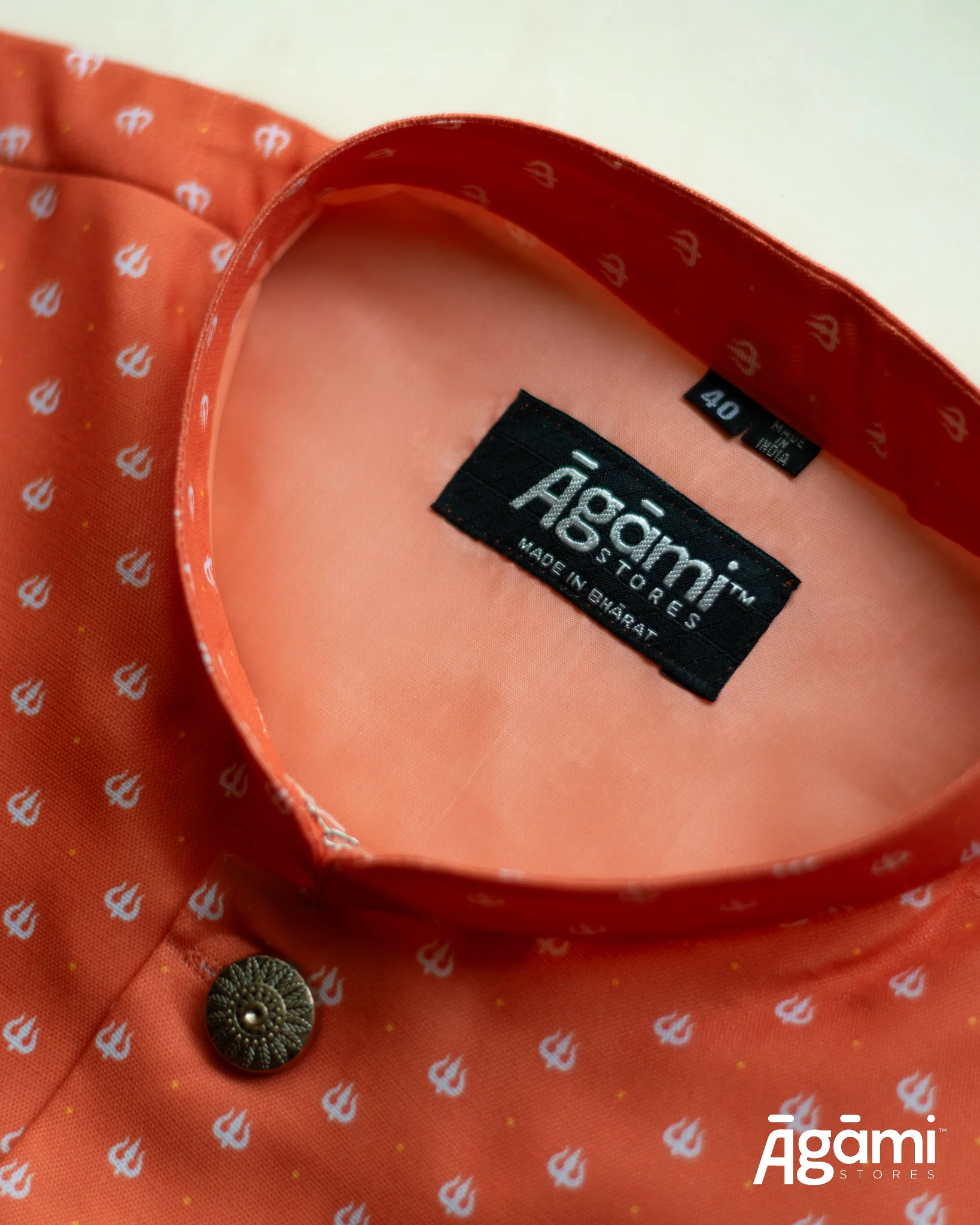 Orange Trishul | Modi Jacket - Image 4