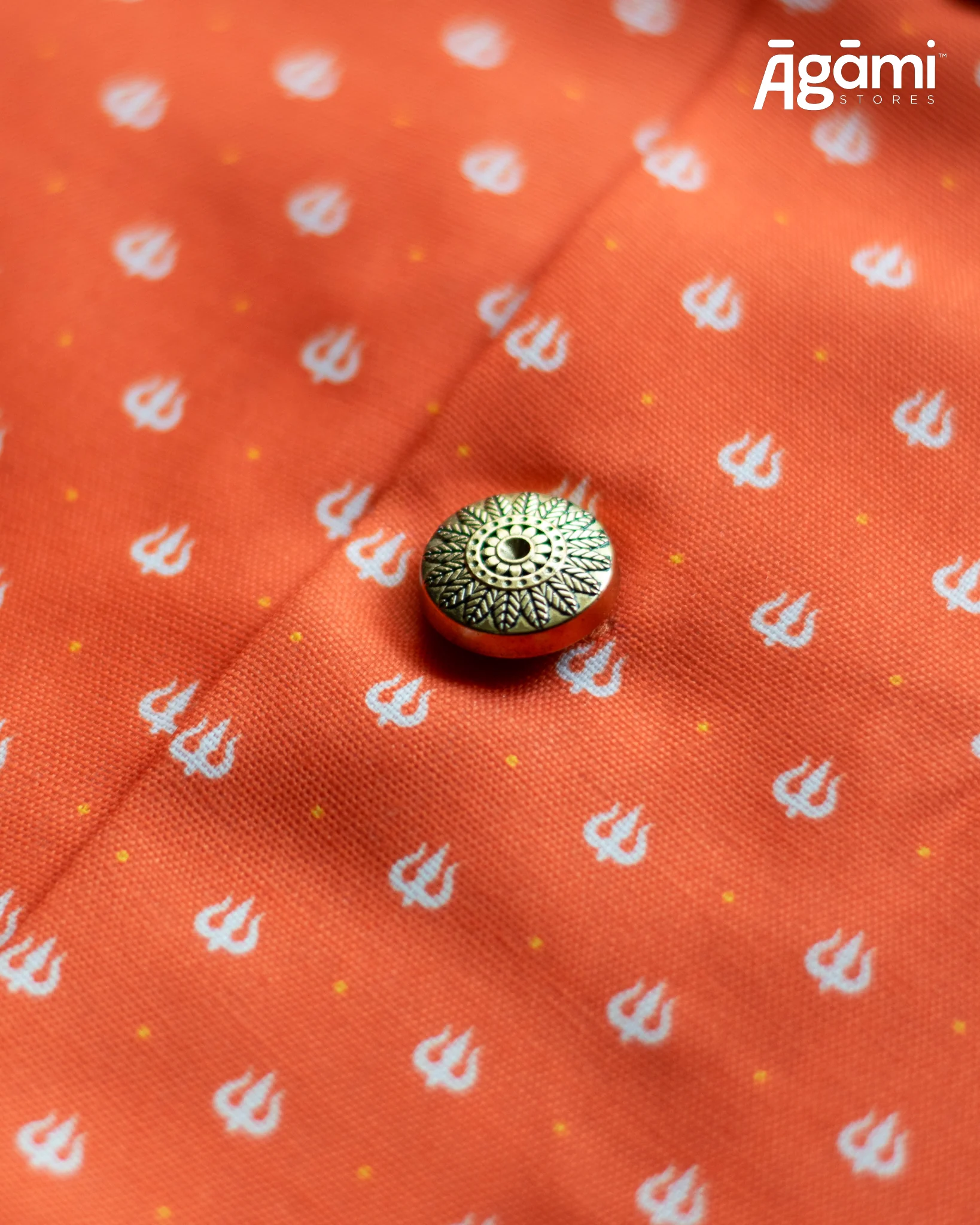 Orange Trishul | Modi Jacket - Image 5