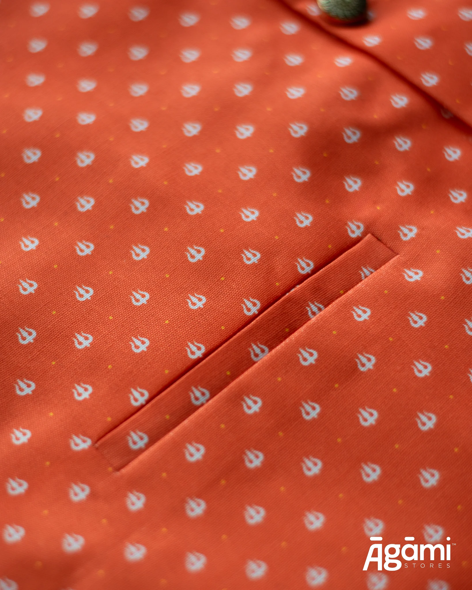 Orange Trishul | Modi Jacket - Image 6