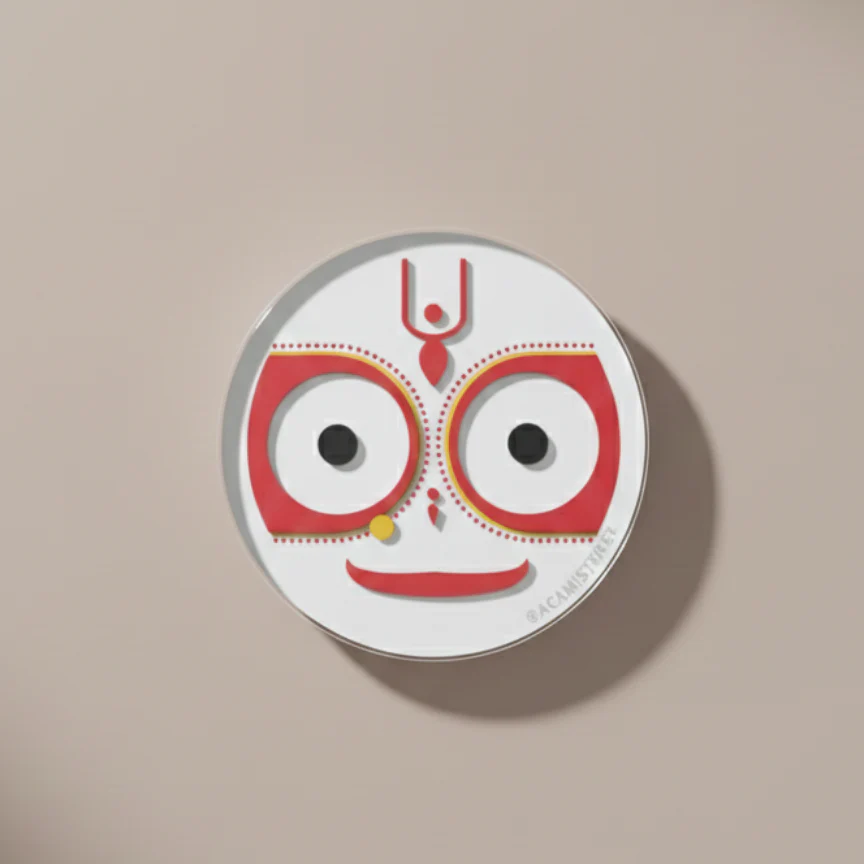 Puri Balbhadra's Face | Fridge Magnet