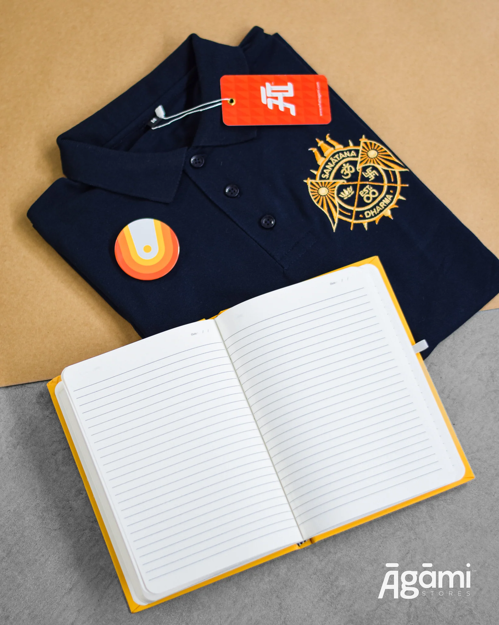 T-shirt + Journal + Badge (Hamper 1) - Image 3